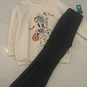 GAP Cream and Gray Kids Matching Set